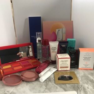 Mixed Beauty Lot-Full Size, Travel Size, & samples of MAC, Shiseido, Oribe, etc.